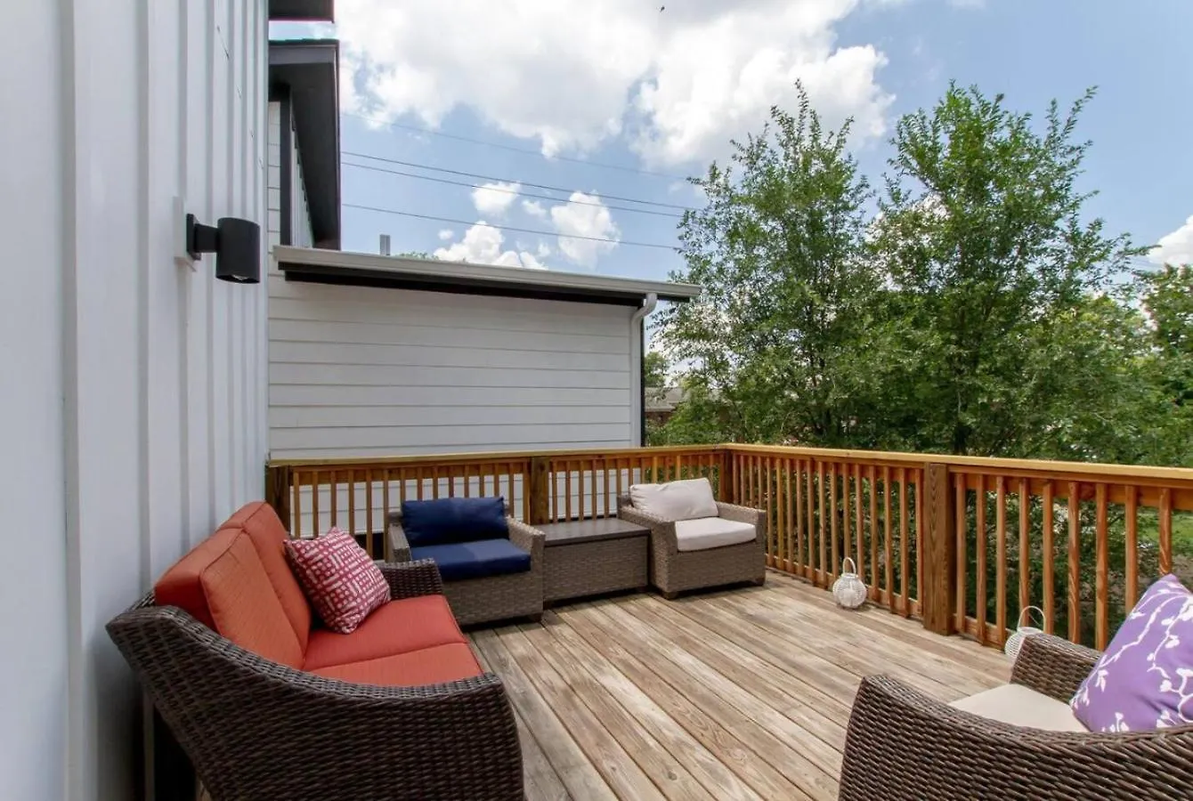 Semesterbostad Beautiful Luxury Downtown Home Private Roofdeck Nashville